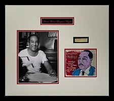 Langston Hughes Original Autograph Museum Framed Ready tp Display picture