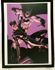Batman Catwoman by Clay Mann 12x16 Art Print Poster DC Comics picture
