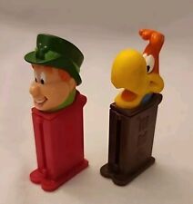 Vintage 2001  Cocoa Puffs & Lucky Charms Short PEZ Cereal Promo Dispensers (2)🔥 picture