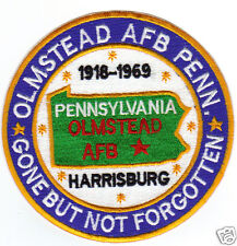 USAF BASE PATCH, OLMSTEAD AFB PENNSYLVANIA, GONE BUT NOT FORGOTTEN      Y picture