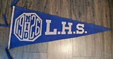 Real Nice Vintage Old Soft Felt 1926 Lancaster Pa. High School Pennant    picture