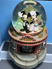 Disney Mickey & Minnie- 70 Years In Show Biz Snowglobe- The Colony Theatre picture