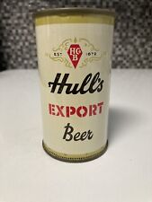 Hulls Export Flat Top Beer Can 12oz picture