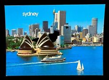 Vintage Continental Postcard Syndey Australia Opera House Skyline Unposted picture