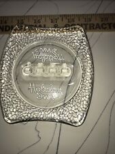 Vintage 1970s 1980s Holiday Inn Hotel Motel Clear Glass Ashtray picture