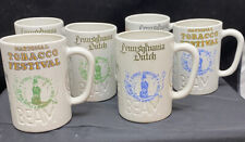 Six 1970's Jim Beam Club Coffee Mugs/Cups by Regal China USA Vintage picture