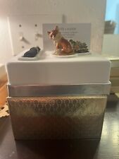 ESTEE LAUDER 2003 FIERY FOX SOLID PERFUME COMPACT MIB WHITE LINE STRONGWATER picture