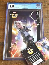 ULTIMATE X-MEN #2 CGC 9.8 SKAN #1 HOMAGE VARIANT-A LIMIT 800 W/ COA 1st MAYSTORM picture