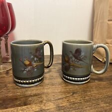 2 Coffee Mugs From Ireland With Birds picture