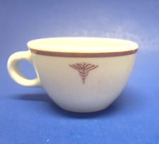 US ARMY MEDICAL CORPS Caduceus Symbol CUP coffee tea NICEST vintage SHENANGO picture