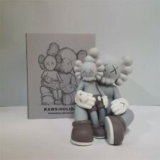 22cm Kaws Holiday Changbai Mountain Grey Sitting Holding  picture
