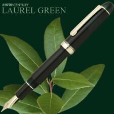 Platinum #3776 Fountain Pen Laurel Green Rhodium UEF Nib PNB-18000CR#41-9 picture