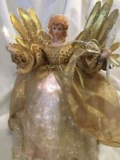 December Home Color Changing Fiber Optic Angel Tree Or Table Top picture