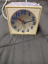 Vintage Seth Thomas American Flag Clock, Fully Functional, 1885-1913 picture