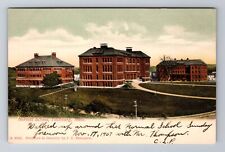 Fitchburg MA-Massachusetts, Normal School Buildings, Antique Vintage Postcard picture