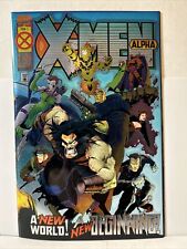 X-Men Alpha (Marvel 1995) Foil Chrome Wrap Cover *NM+* picture