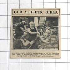 1922 Ibis Swimming Club Sports At Kingston, Miss Mitchell And Miss Meager picture