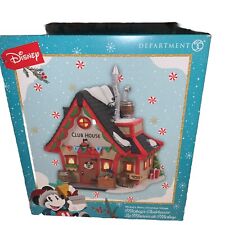 Department 56 Mickey's Clubhouse 6010492 2023  Disney Village 2023 NIB picture