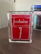 Original Red Fontaine Playing Cards Premiere Edition - Smudged Variation picture