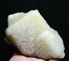 1.39lb New find natural rare cube white fluorite crystal Mineral Specimen C​hina picture
