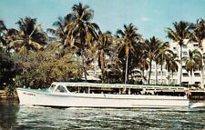 Vtg. c1960's The New Miss Juanita Jungle Everglades Tour Boat Postcard p1195 picture