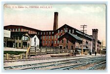1914 US Cotton Co Central Falls Rhode Island RI Antique Postcard picture