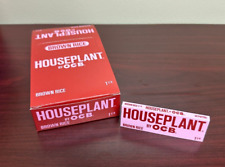 OCB Seth Rogen Houseplant Brown Rice 1 1/4 Papers FULL BOX 24ct picture