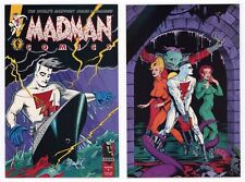 Madman Comics #4 (NM 9.4) Back Cover DAVE STEVENS Art Allred 1994 Dark Horse picture