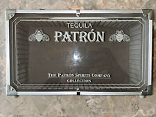 Patron Tequila Metal Silver Storage Box Suitcase 14 X 10 X 5 picture