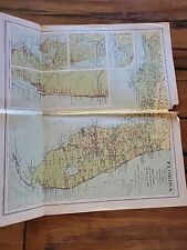 ANTIQUE FLORIDA MAP January 1930 National Geographic picture