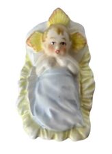 Vintage 1965 Goebel Hummel Nativity Baby Jesus Manger Figurine W. Germany HX 323 picture
