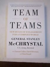 TEAM OF TEAMS BOOK BY GENERAL STANLEY McCHRYSTAL - AUTOGRAPHED picture