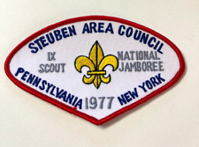1977 IX National Jamboree Steuben Area Council CSP JSP picture