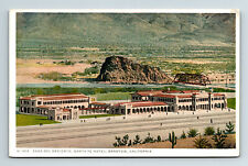 WB Postcard Barstow CA California Phostint Casa Del Desierto Santa Fe Hotel picture