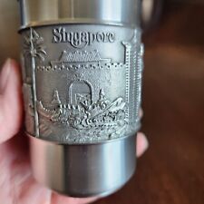Singapore  Souvenir 97% Royal Selangor Pewter Cup 4