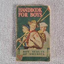 Handbook For Boys - Boy Scouts Of America - 39th Printing 1946 - Vintage BSA picture