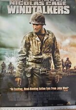 Nicolas Cage stars in WINDTALKERS 27 x 40  DVD promotional Movie poster picture