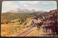 Pike Peak Colorado CO Postcard Woodland Park Ute Pass picture