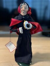 1994 Byer’s Choice The Carolers Salvation Army Lady w/ Tambourine Signed & TAG picture