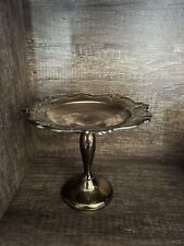 Vintage GORHAM Silverplate Chantilly Design Pedestal Candy Dish YC1313 picture