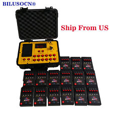 60 cues fireworks firing system 1200cues wireless control 500M distance program picture