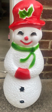 Vintage Union Products - Ms Frosty Snowman Blow Mold - 22