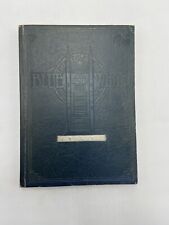1930 LOS ANGELES HIGH SCHOOL BLUE AND WHITE YEARBOOK picture