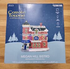 Megan Hill Bistro 2023 Carole Towne Collection Christmas Village LED New 5286196 picture