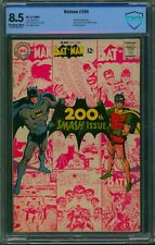 Batman #200 ⭐ CBCS 8.5 ⭐ 200th Anniversary Issue Neal Adams Cover DC Comic 1968 picture