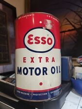 vintage can of esso oil picture