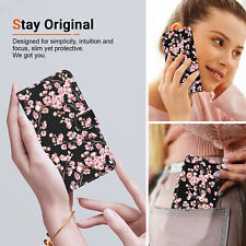 Plum blossom Wallet Phone Case For Xiaomi Redmi POCO Nokia Motorola Oneplus  picture