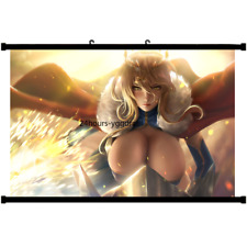 Anime Poster Artoria Lancer Wall Scroll Painting Decor 60x40cm picture