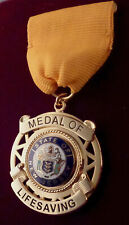 MEDAL OF LIFESAVING State of New Jersey police fire EMS EMT security sheriff NJ picture