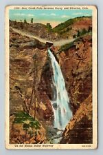Silverton CO-Colorado, Bear Creek Falls Vintage Souvenir Postcard picture
